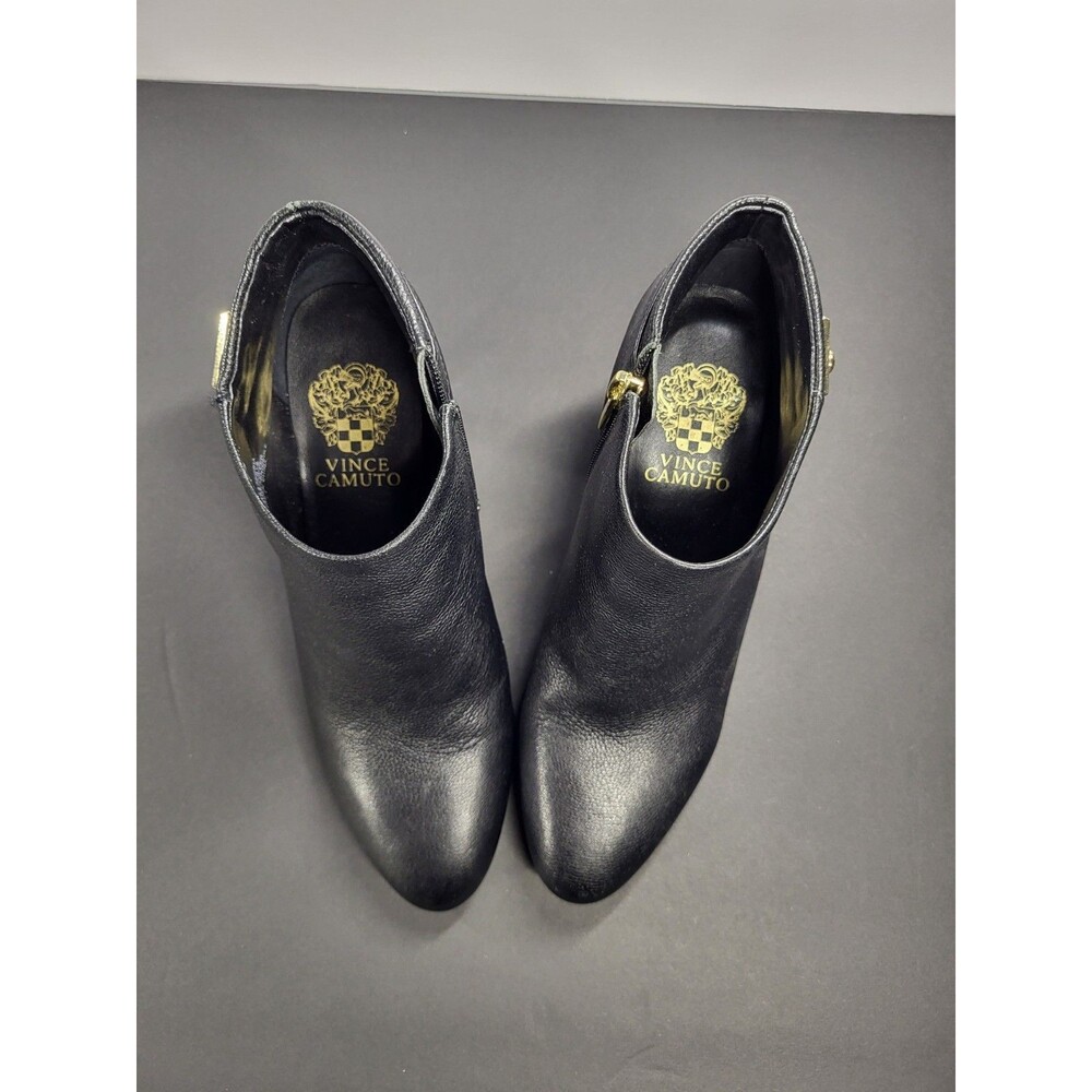 Vince Camuto Landria Buckle Dress Booties (or Landria Pump). Size 8 - Picture 4 of 12